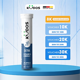 Thực phẩm bảo vệ sức khỏe KUDOS EXTRA HIGH DOSE VITAMINS & MINERALS (20 viên/tuýp)