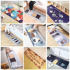 Mua size 45 x120cm - Size 45 x120 cm Mẫu 2: sói