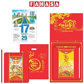 Lịch Bloc Cực Đại - Phong Cảnh Việt Nam - Bảng Treo Sơn Mài - 25 x 35 cm - TĐ9