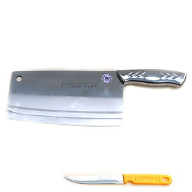 Mua Dao chặt xương inox cực bén cao cấp DX01 tặng dao bếp gọt trái cây – Gia dụng bếp