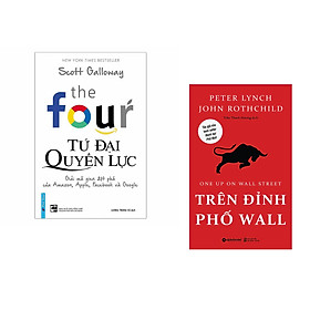 Combo 2 cuốn sách: The Four - Tứ Đại Quyền Lực + Trên Đỉnh Phố Wall