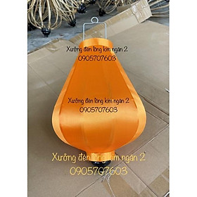 Đèn lồng hội an hình tỏi ngược phi bóng