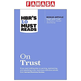 HBR s 10 Must Reads On Trust