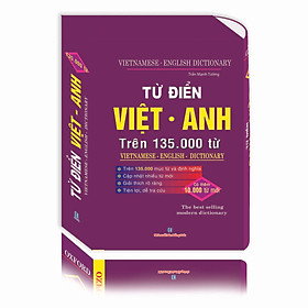 Ảnh bìa Từ Điển Việt Anh Trên 135.000 Từ