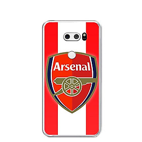 Ốp lưng dẻo cho điện thoại LG V30 - 0168 ARSENAL - Hàng Chính Hãng