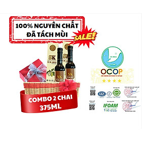 Combo 2 chai Nước cốt trái nhàu SK Noni Juice Premium 375ml