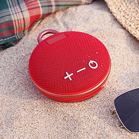 Ipx7 loa tắm không thấm nước không dây bluetooth ngoài trời di động di động di động mini loa nhỏ cho bữa tiệc cắm trại bãi biển Color: Red
