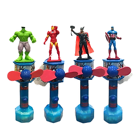 Disney - Quạt Đồ Chơi Có Kẹo - Avenger (Uv) - Giao Mẫu Ngẫu Nhiên