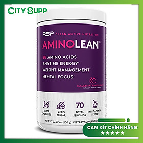 Tăng cơ - Giảm mỡ - Phục hồi năng lượng Amino Lean của RSP - 70 Lần Dùng - Hàng chính hãng BBT