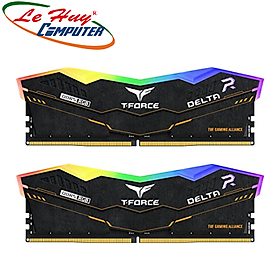 Ram máy tính TEAM T-Force Delta TUF RGB 32GB (2x16GB) DDR5 5200Mhz (FF5D532G5200HC40CDC01) - Hàng Chính Hãng