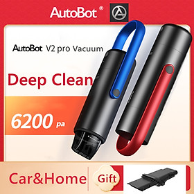 AutoBot V2 Pro Cordless Car Vacuum Cleaner Handheld & Portable Vacuum HEPA Filter Strong Suction 6200 Pa for Car Home Office