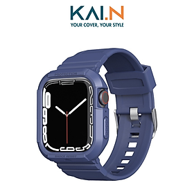 Dây Đeo Kèm Ốp Dành Cho Apple Watch Kai.N Elegant Shock Proff - Hàng Chính Hãng