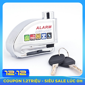 Khóa đĩa báo động âm thanh chống trộm xe máy Alarm Disc Lock 8303