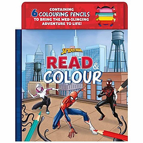 Download sách Marvel Spider-Man: Read & Colour