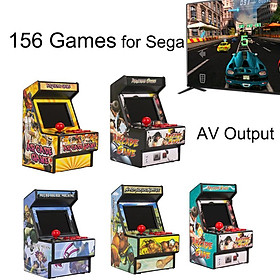Máy chơi trò chơi máy chơi trò chơi trò chơi arcade mini 16 bit 156 trò chơi cho SEGA 2,8 inch Retro cầm tay Người chơi Trò chơi hỗ trợ AV Đầu ra màu: 01 với pin