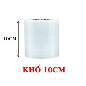 Mua Màng PE Trắng Khổ 10cm  Màng Chít Quấn Hàng  Đóng Hàng  Siêu Dai  Siêu Rẻ