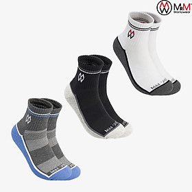 Combo 3 Đôi Tất Vớ Thể Thao, Vớ Đá Banh, Vớ Chạy Bộ Cổ Dài, Sợi Cotton Cao Cấp Chống Hôi Chân, Chống Phồng Rộp, Chống Trơn Trượt, Co Giãn 4 Chiều Mrm Manlywear - MM