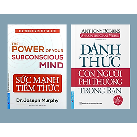 Hình ảnh Combo Sức Mạnh Của Tiềm Thức (Joseph Murphy) Và Đánh Thức Con Người Phi Thường Trong Bạn (Anthony Robbins)