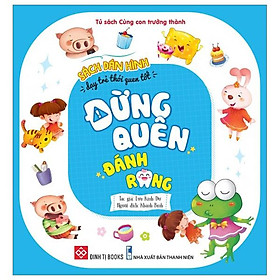 Sách Dán Hình Dạy Trẻ Thói Quen Tốt - Đừng Quên Đánh Răng