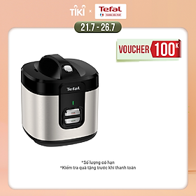 Nồi cơm cơ điện Tefal RK364A68 - 2.0L, 700W - Lòng nồi 4 lớp, dày 2mm - Giữ nhiệt 12 tiếng - Hàng chính hãng