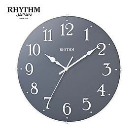Đồng hồ Rhythm CMG630NR03 – Kt 30.7 x 5.4cm, 622kg. Vỏ nhựa. Dùng Pin.