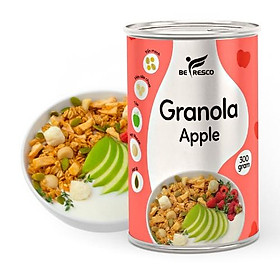 Ngũ Cốc Ăn Kiêng Granola Vị Táo Mix Hạt Macca Befresco