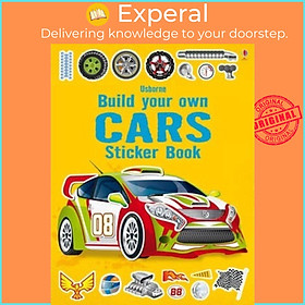 Sách - Build Your Own Car Sticker Book by Simon Tudhope (UK edition, paperback)