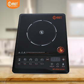 Mua Bếp hồng ngoại Comet CM5517 – công suất 2000W  mặt kính chịu lực  đa chế độ nấu – Hàng chính hãng  bảo hành 12 tháng