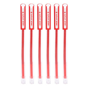 Combo 6 Bút Bi Nước PC2698 Nhất Trường