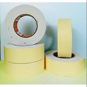 Băng keo xốp vàng 5p