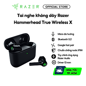 Tai nghe không dây Razer Hammerhead True Wireless X - Hàng Chính Hãng