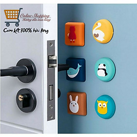 Mua Đệm cửa chống va đập cao su silicon dán tường