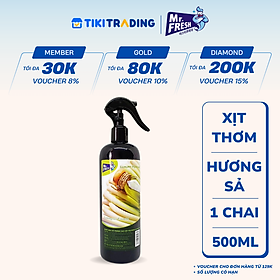 Nước hoa xịt phòng cao cấp Mr.Fresh 500ml
