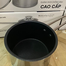 Mua Nồi nấu bột/Nồi quánh bột chống dính cho bé hàng cao cấp dùng được các loại bếp