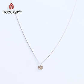 Dây chuyền bạc mặt cây trí tuệ - Ngọc Quý Gemstones