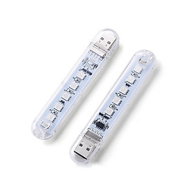 Mua Bộ 2 Thanh Đèn LED RGB 7 Màu Siêu Sáng  Nhiều Chế Độ Chớp