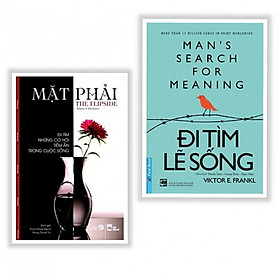 Combo sách hay về mục đích sống : Mặt phải - đi tìm những cơ hội trong cuộc sống + Đi tìm lẽ sống - Tặng kèm bookmark thiết kế