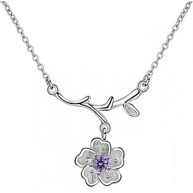 Dây chuyền bạc Hoa Mai - Nhãn hiệu PANMILA bạc PA60 (TS-DC-A4)