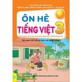 Sách - Ôn Hè Toán và Tiếng Việt Lớp 3 Kết Nối (Dành cho học sinh lớp 3 lên lớp 4) - ndbooks