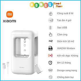 Máy Tạo Ẩm Xiaomi Winben Anti-Gravity Tạo Ẩm Tự Nhiên Không Tạo Sương Tự Động Làm Sạch Dung Tích 0.5 Lít - Hàng Chính Hãng
