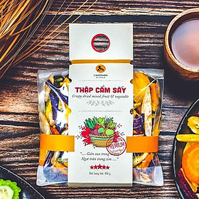 Thập cẩm sấy L angfarm, 400g, bịch, mẫu mawashi