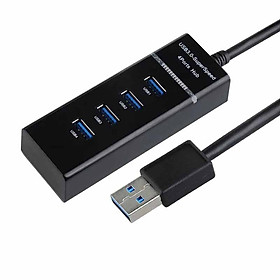Mua Bộ Chia 4 Usb Cổng 3.0 Phát Triển Chia Nhiều Cổng Chuyền Đổi Tốc Độ Cao Type-c Điện Thoại Máy Tính Bảng 1 Chia 4 Chức Năng Sạc Nhanh (Đen)