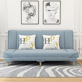 Ghế Sofa Giường. Ghế Sofa Đa Năng. Giường Sofa Gấp Gọn Thành Ghế Sofa. Phong Cách Bắc Âu. KT 1m8 x 1m