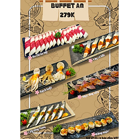 Buffet Nướng Rakuen BBQ - Buffet An