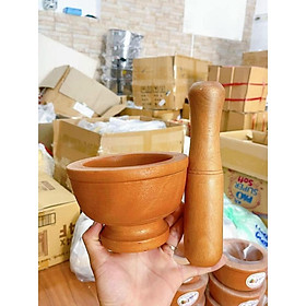 BỘ CỐI CHÀY GỖ CAO CẤP SIZE 16 CM