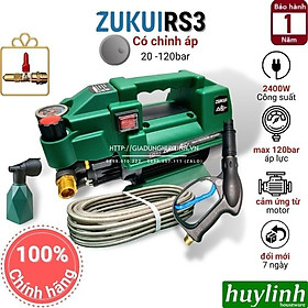 Mua Máy xịt rửa xe Chỉnh Áp Zukui RS3 - 2400W - Tặng béc xịt máy lạnh  điều hoà