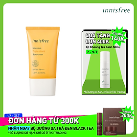 Kem chống nắng lâu trôi làm sáng da innisfree Intensive Triple Care Sunscreen SPF50+ PA++++ 50ml - 131172646