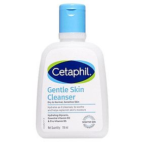 Sữa rửa mặt dịu lành cho da nhạy cảm CETAPHIL GENTLE SKIN CLEANSER 118ML