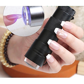 Mua đèn uv hơ móng sơn gel mini led flash LAMP WITH SILICON Press  đèn nails   làm móng