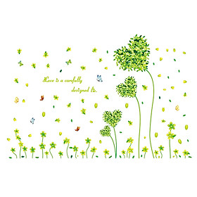 Mua Decal Dán Tường Trái Tim Xanh Binbin PK39 (130 x 86 cm)